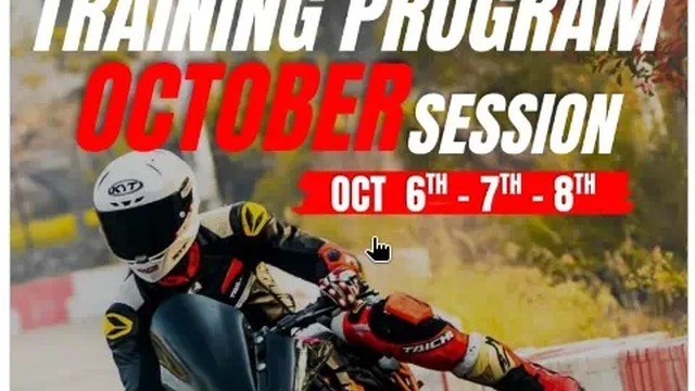 Racehouse Motorsports Training Program October Session Velocity Bengaluru 6-8 Oct 2026